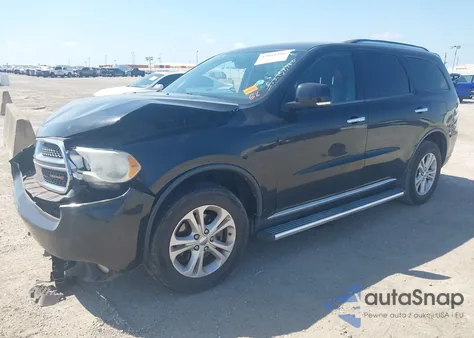 2013 Dodge Durango Crew from USA, damaged, VIN 1C4RDHDG4DC650990